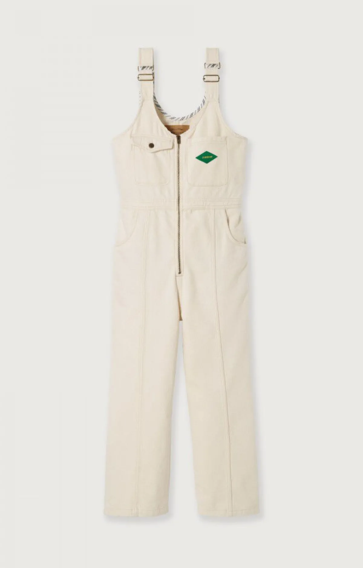 Damen American Vintage |Damenlatzhose Spywood Ecru