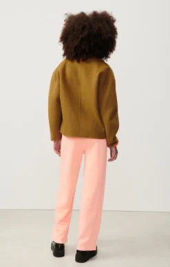 Damen American Vintage |Damenmantel Dadoulove Kamel Meliert