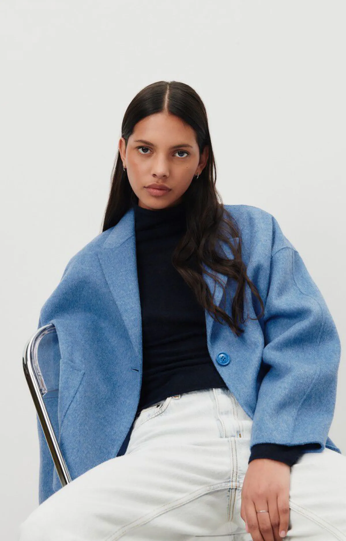 Damen American Vintage |Damenmantel Dadoulove See Meliert