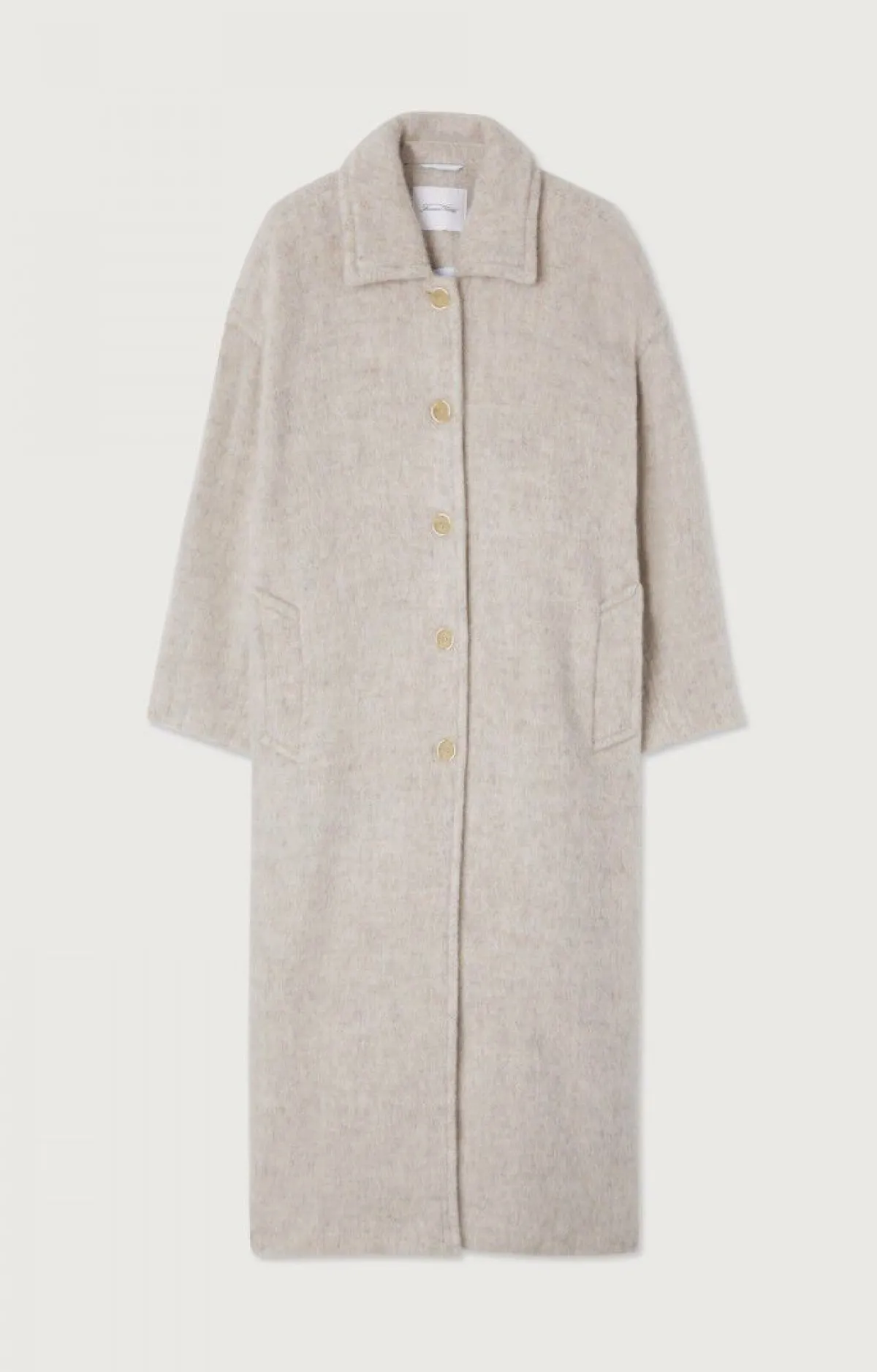 Damen American Vintage |Damenmantel Roly Grau Meliert