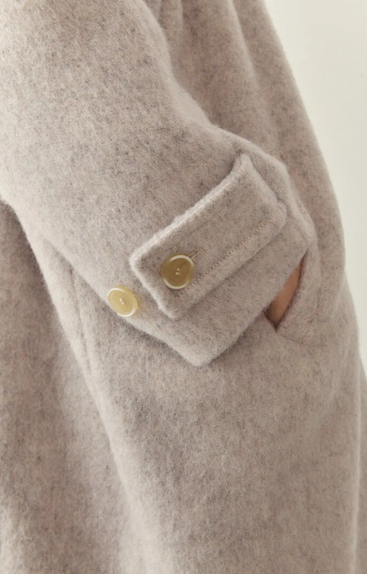 Damen American Vintage |Damenmantel Roly Grau Meliert
