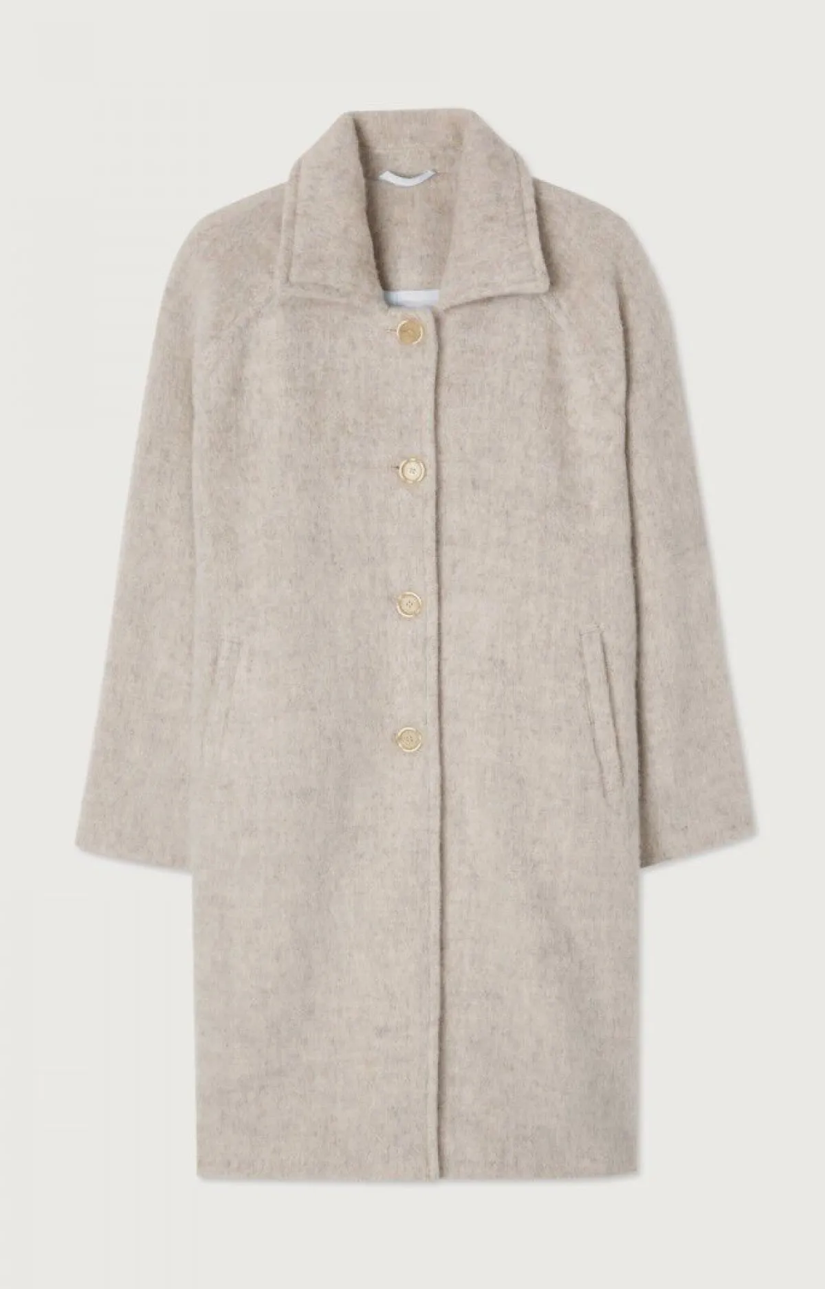 Damen American Vintage |Damenmantel Roly Grau Meliert