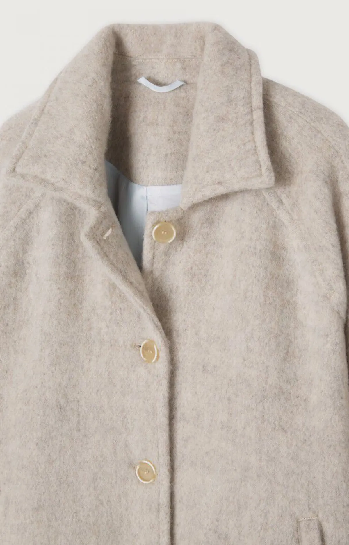 Damen American Vintage |Damenmantel Roly Grau Meliert