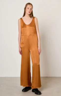 Damen American Vintage |Damenoverall Shaning Zimt