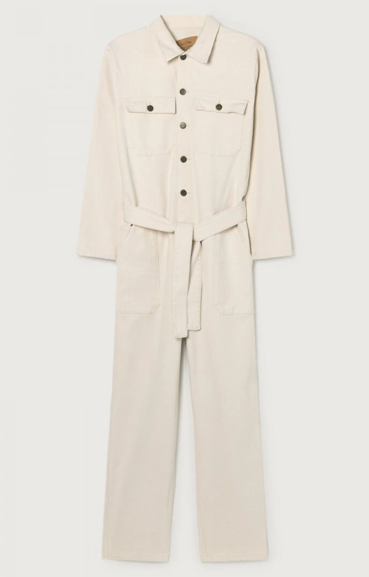 Damen American Vintage |Damenoverall Snopdog Ecru