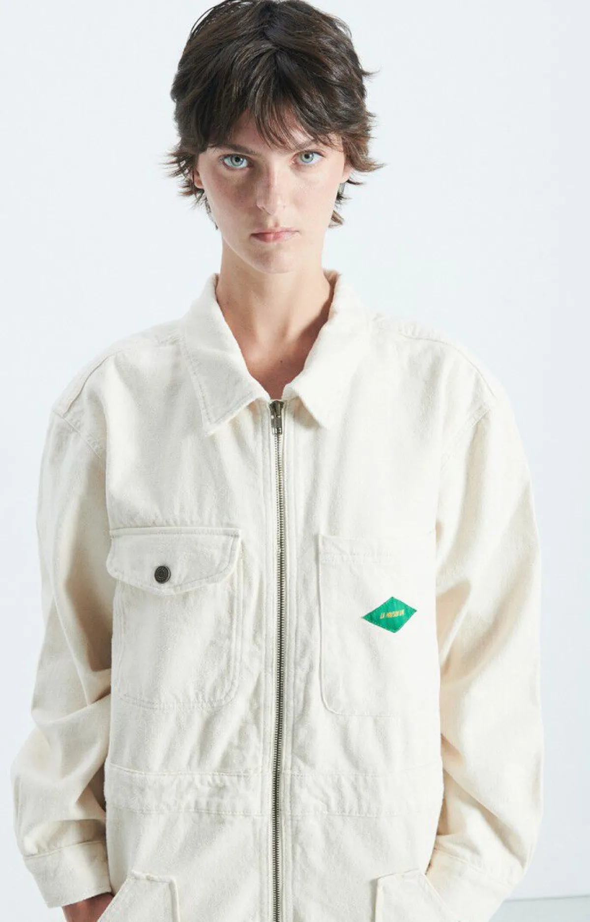 Damen American Vintage |Damenoverall Spywood Ecru