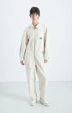 Damen American Vintage |Damenoverall Spywood Ecru