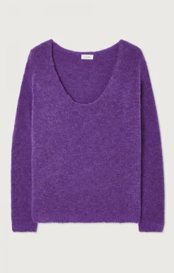 Damen American Vintage |Damenpullover Cikoya Violett