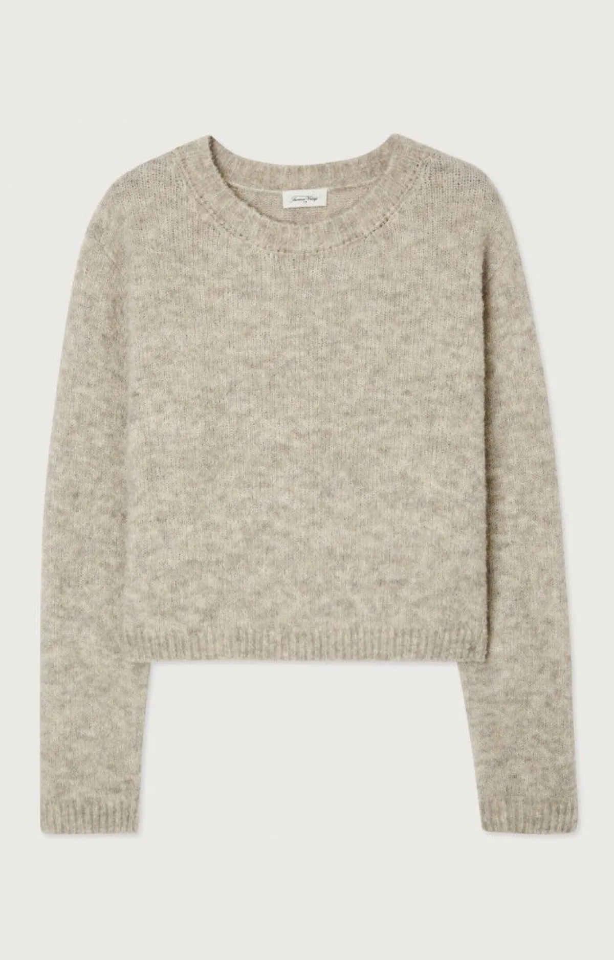 Damen American Vintage |Damenpullover Cikoya Vlies Meliert