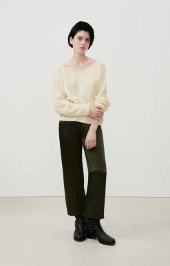 Damen American Vintage |Damenpullover Damsville Pannacotta Meliert