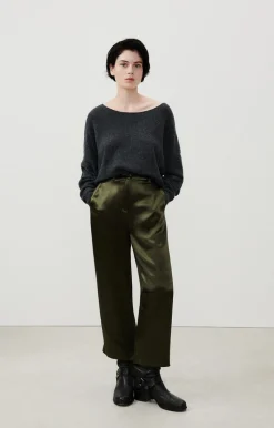 Damen American Vintage |Damenpullover Damsville Platzregen Meliert