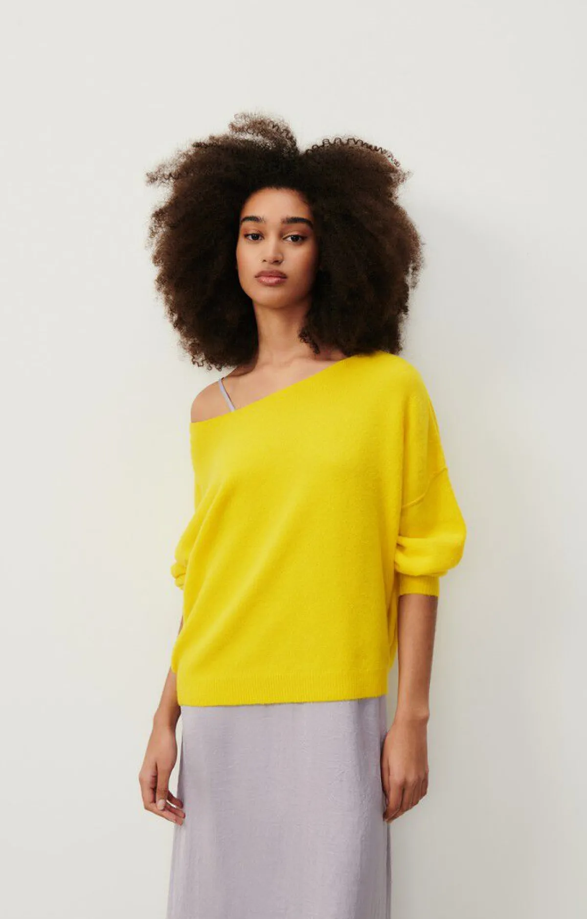 Damen American Vintage |Damenpullover Damsville Sonnenblume