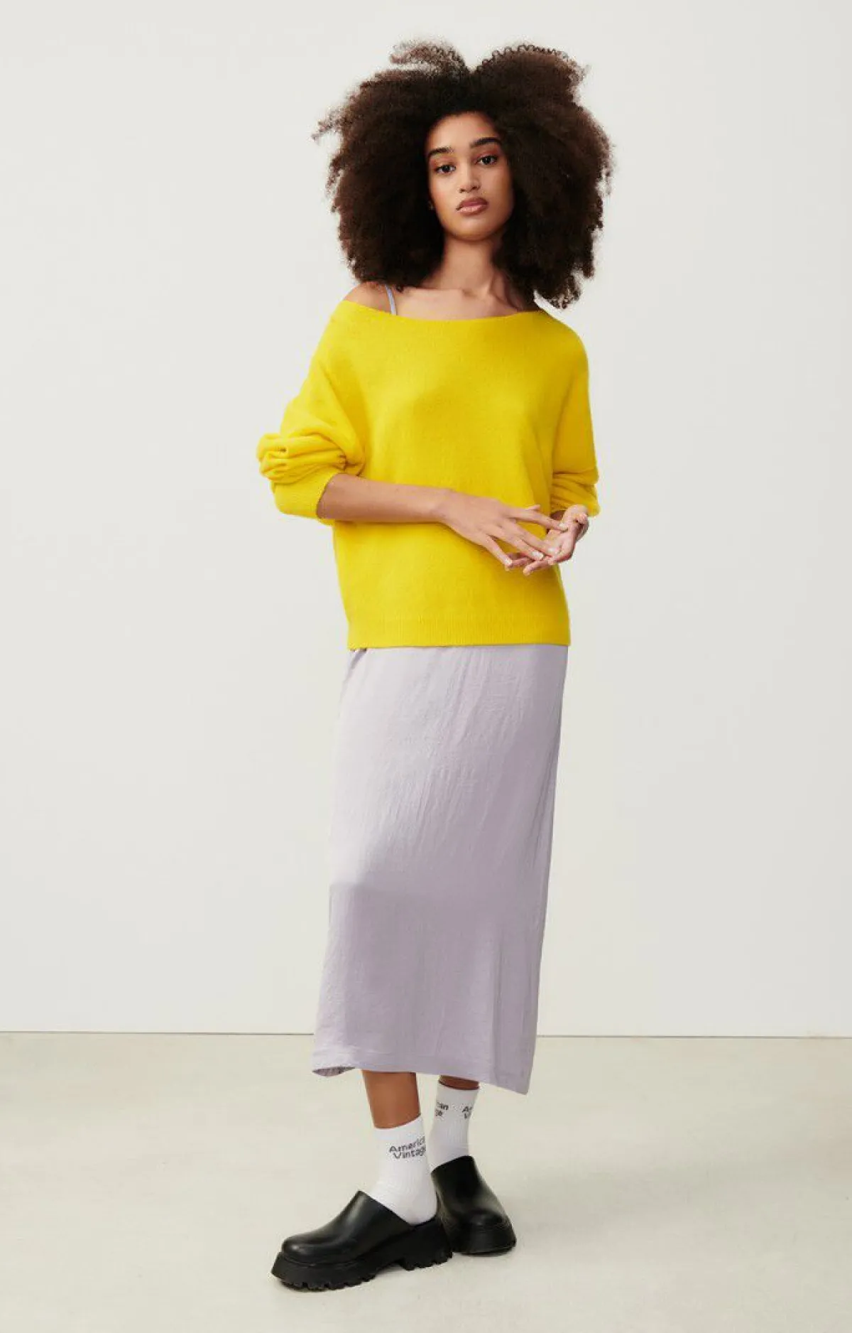 Damen American Vintage |Damenpullover Damsville Sonnenblume