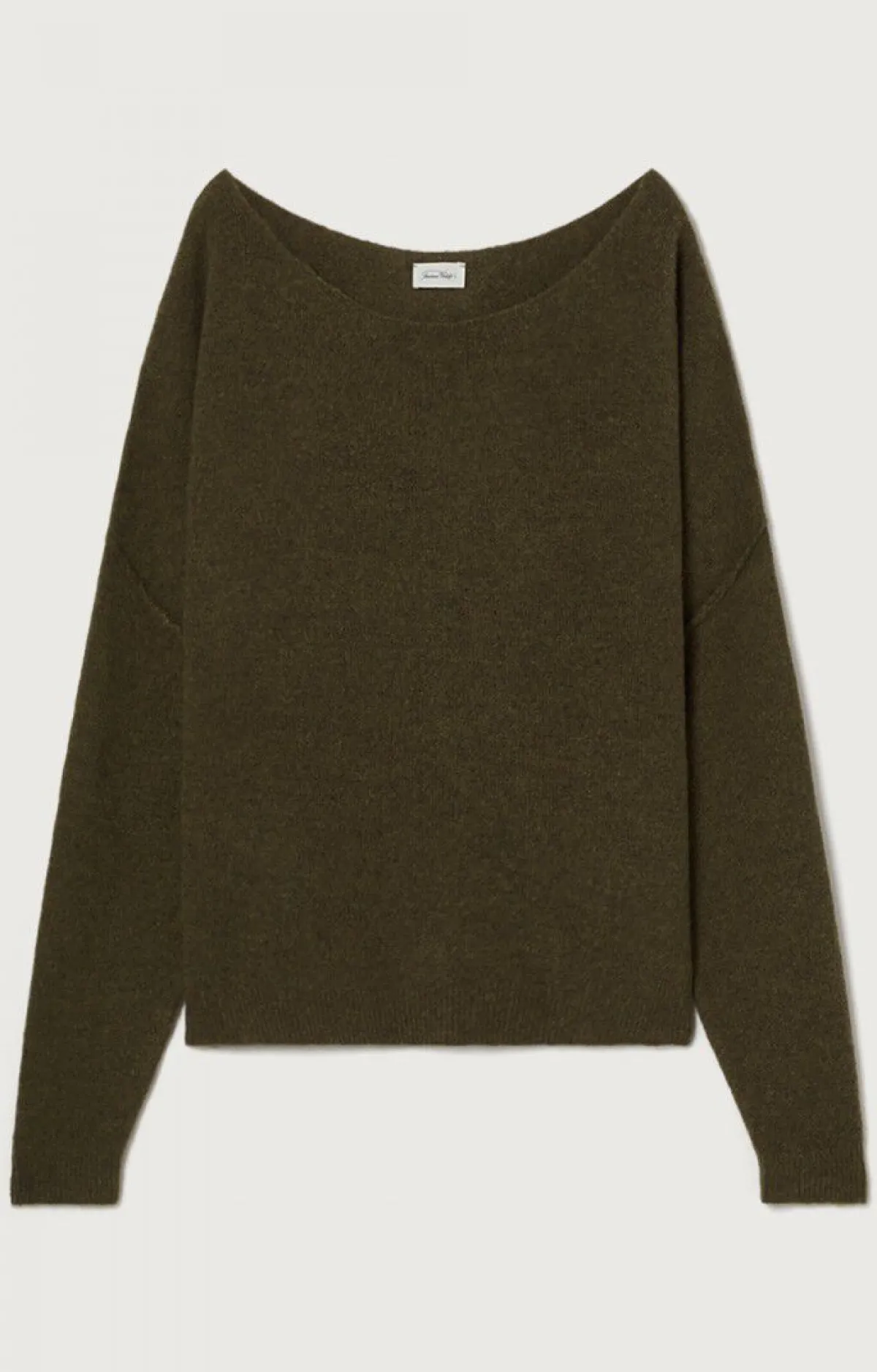 Damen American Vintage |Damenpullover Damsville Khaki Meliert