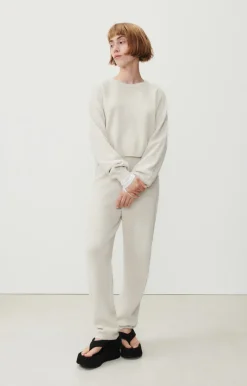 Damen American Vintage |Damenpullover Dozborow Ecru Meliert