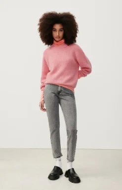 Damen American Vintage |Damenpullover East Orchidee Meliert