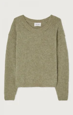 Damen American Vintage |Damenpullover East Roggen Meliert