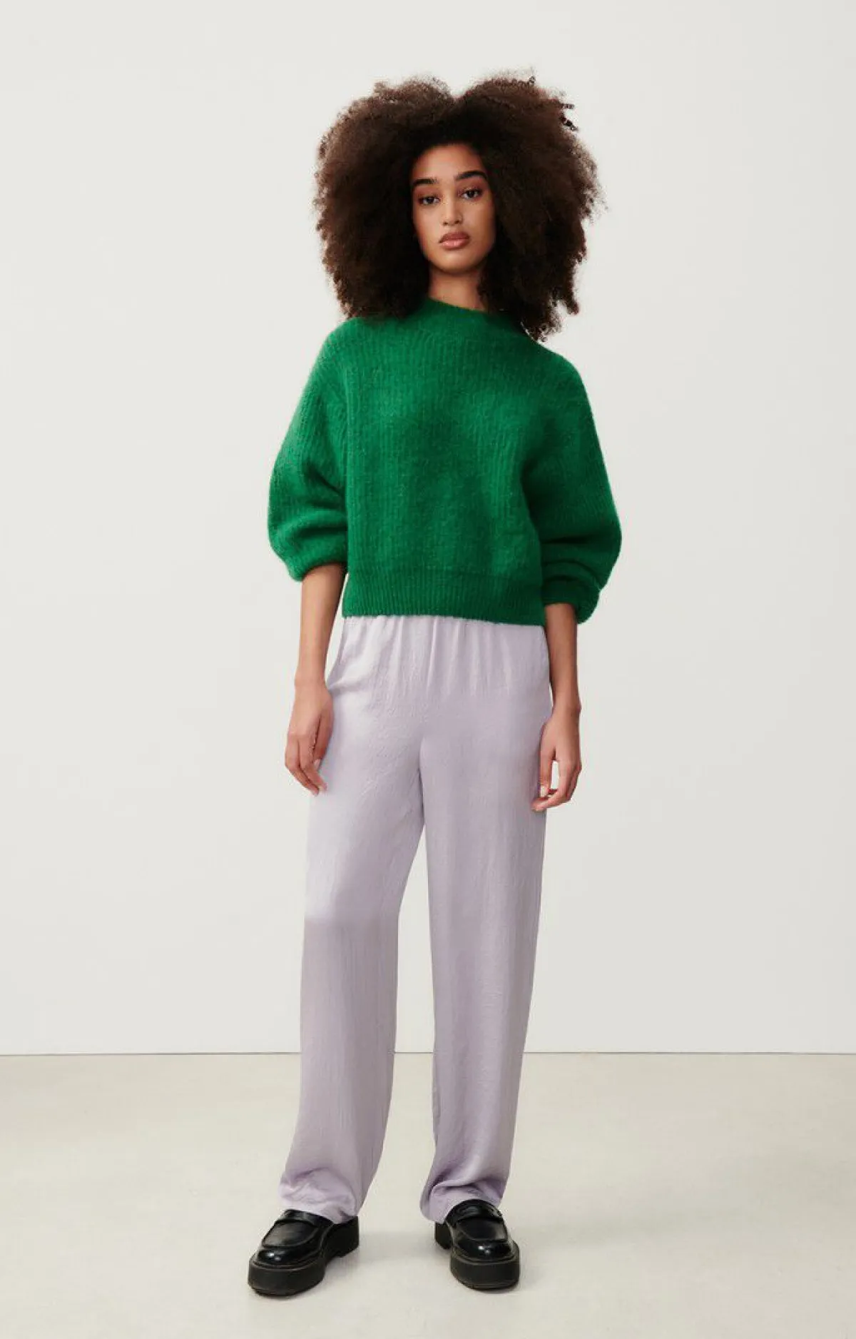 Damen American Vintage |Damenpullover East Rasen Meliert
