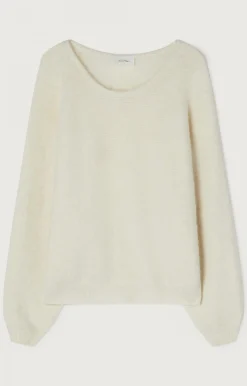 Damen American Vintage |Damenpullover East Perlmutt Meliert