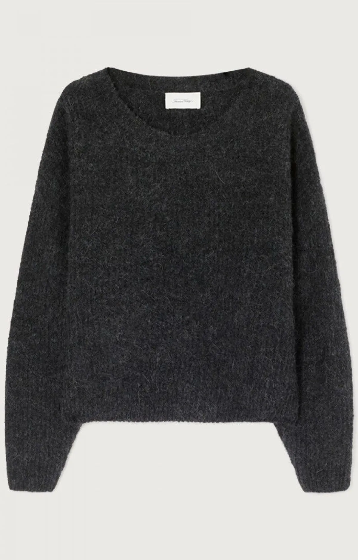 Damen American Vintage |Damenpullover East Anthrazit Meliert