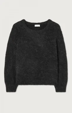 Damen American Vintage |Damenpullover Foubay Anthrazit Meliert