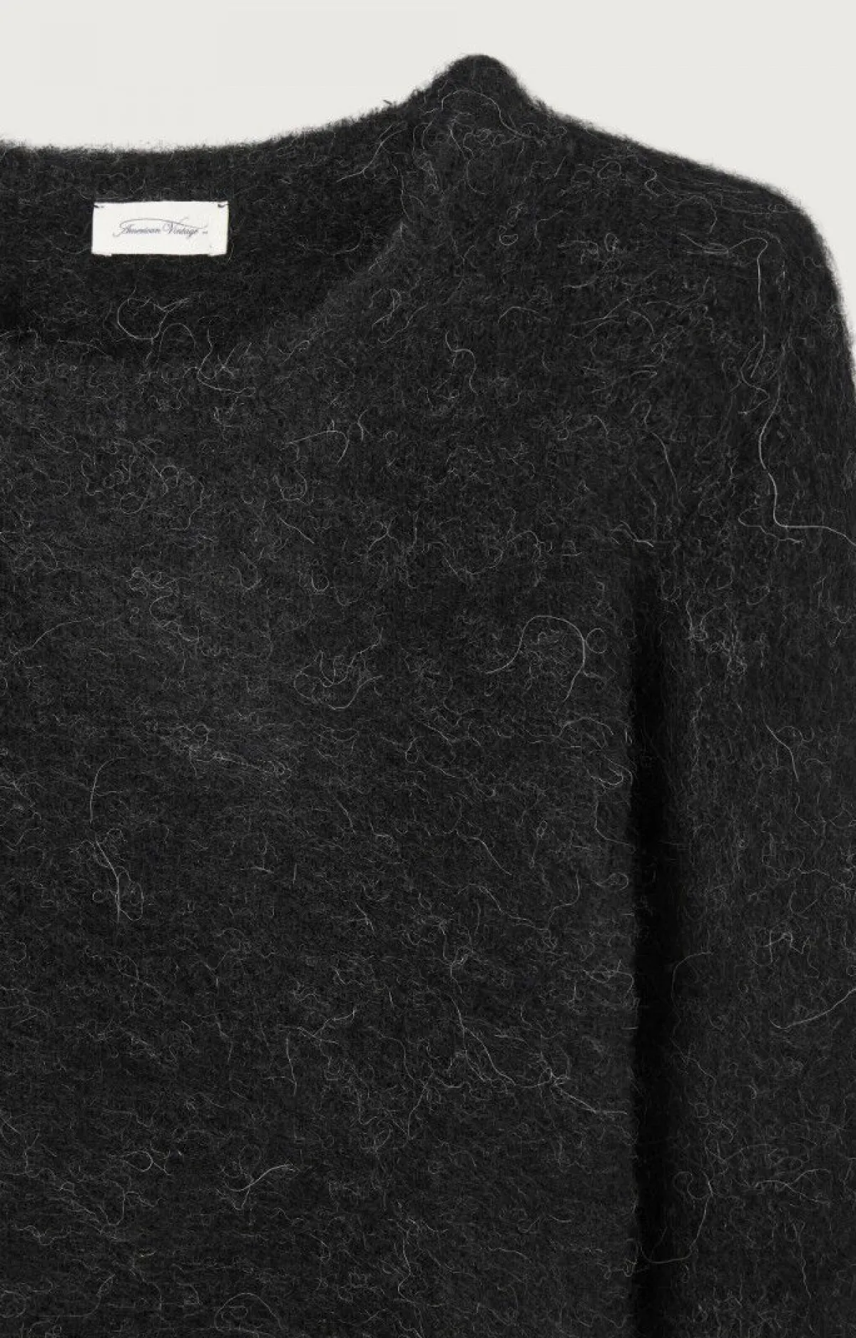 Damen American Vintage |Damenpullover Foubay Anthrazit Meliert