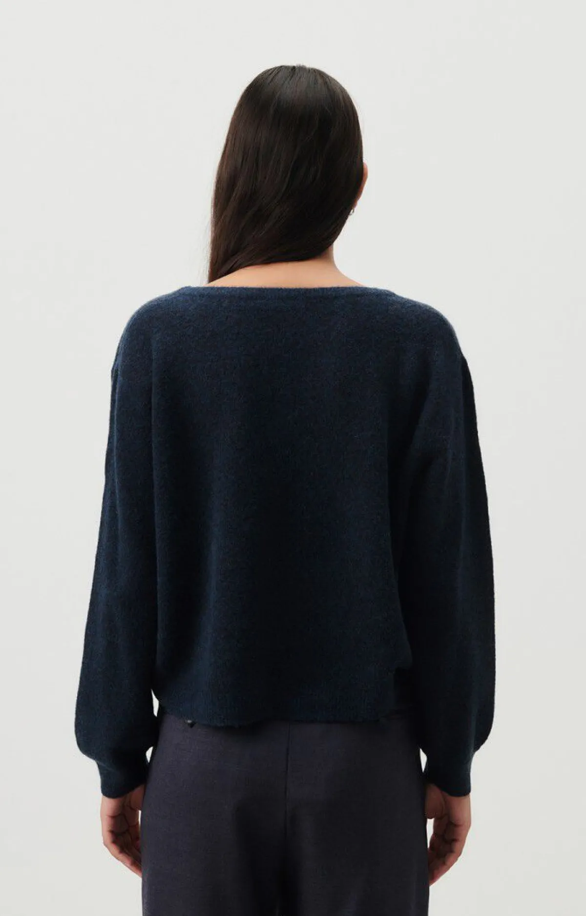 Damen American Vintage |Damenpullover Razpark Abysse Meliert