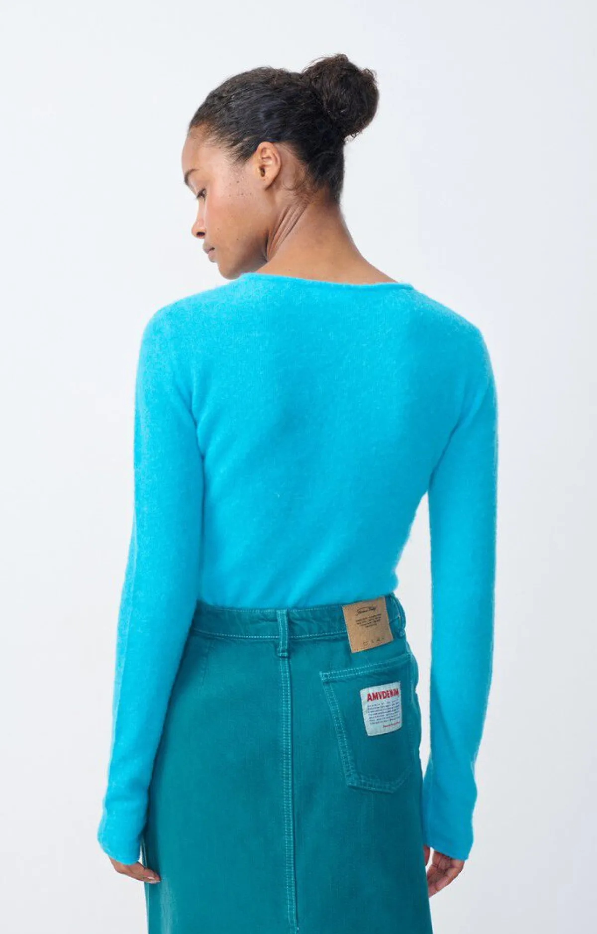 Damen American Vintage |Damenpullover Xinow Splash Meliert
