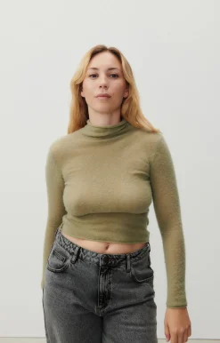 Damen American Vintage |Damenpullover Xinow Sandstein