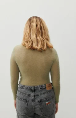 Damen American Vintage |Damenpullover Xinow Sandstein
