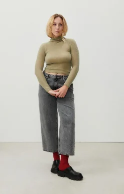 Damen American Vintage |Damenpullover Xinow Sandstein