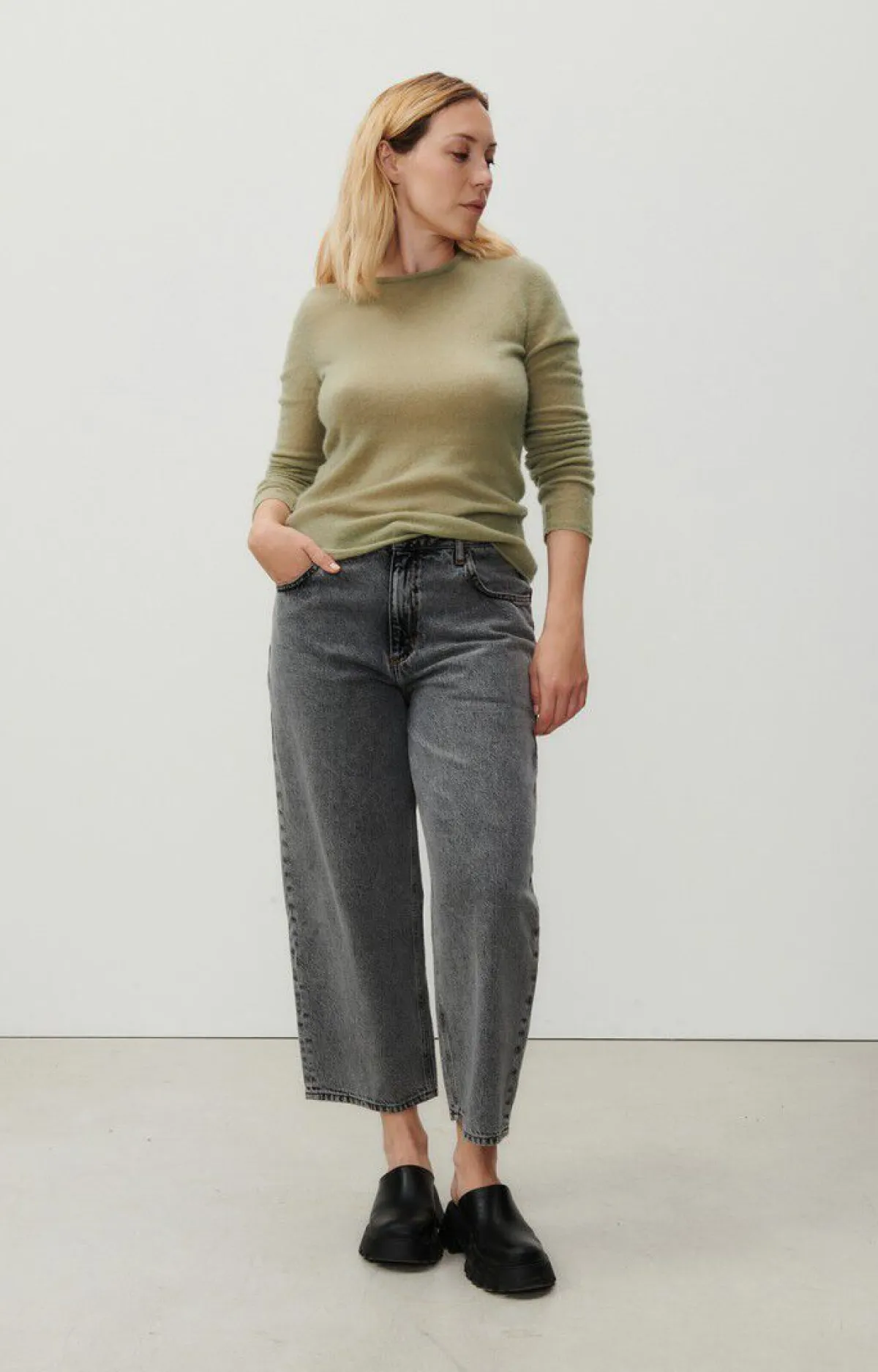 Damen American Vintage |Damenpullover Xinow Sandstein