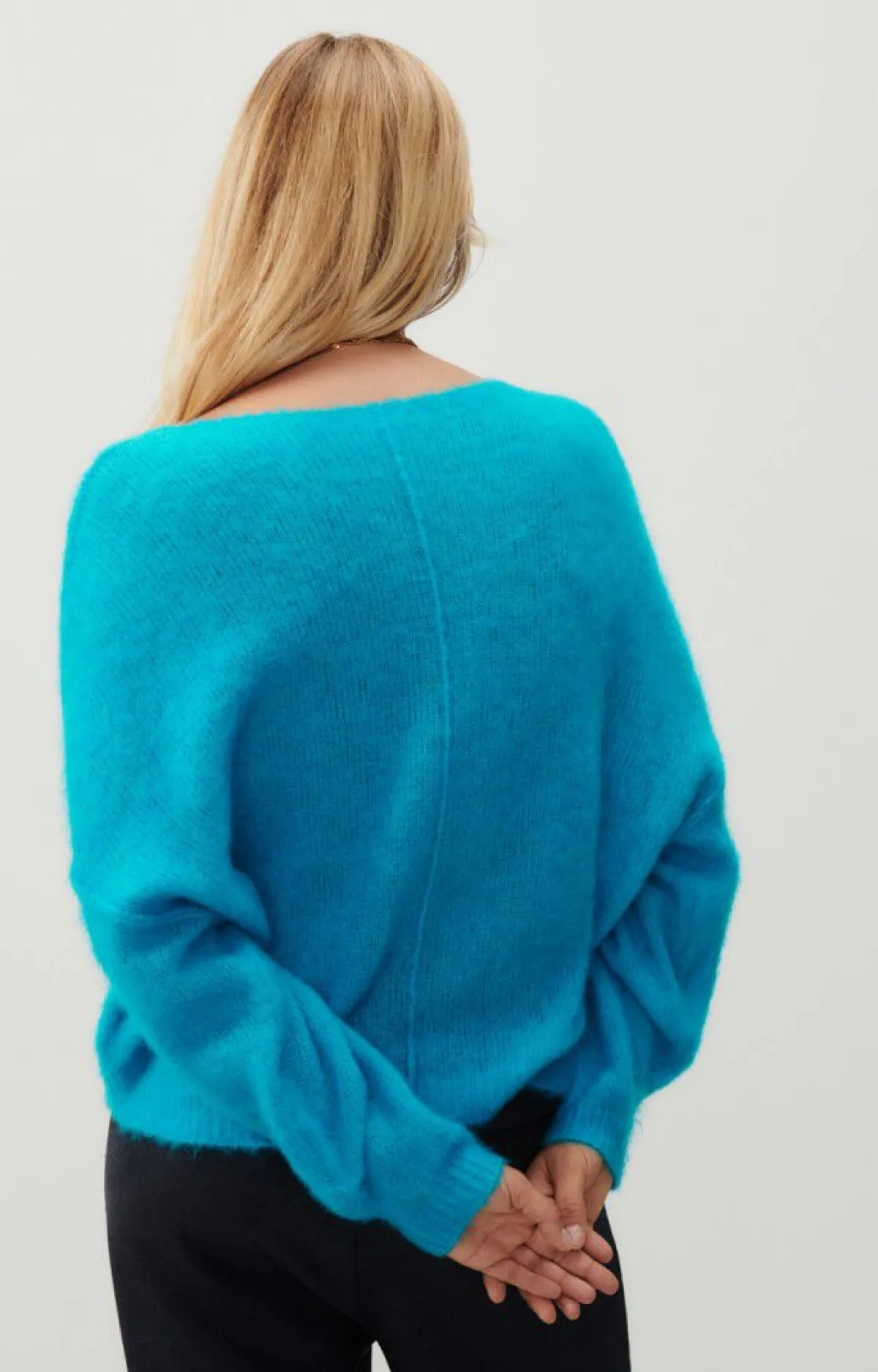 Damen American Vintage |Damenpullover Yanbay Curacao Meliert