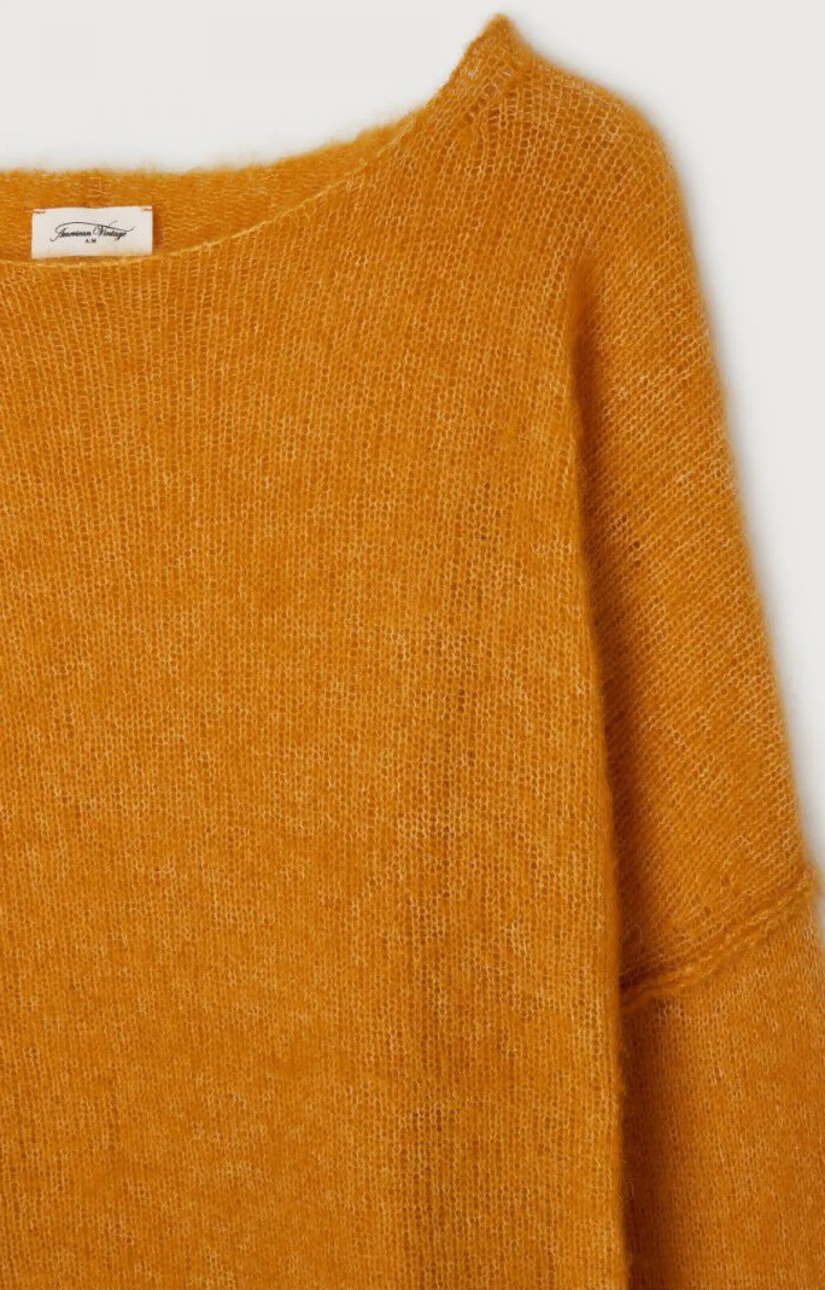 Damen American Vintage |Damenpullover Yanbay Aprikose Meliert