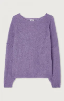 Damen American Vintage |Damenpullover Yanbay Amethyst Meliert