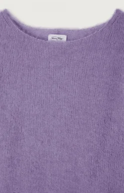 Damen American Vintage |Damenpullover Yanbay Amethyst Meliert