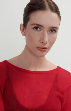 Damen American Vintage |Damenpullover Yocaburn Tomate