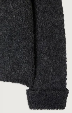 Damen American Vintage |Damenpullover Zolly Anthrazit Meliert