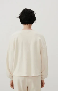 Damen American Vintage |Damensweatshirt Bobypark Ecru
