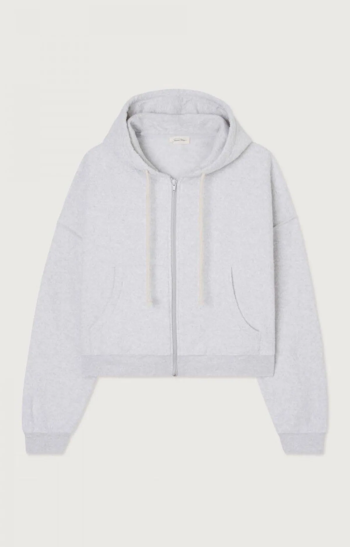 Damen American Vintage |Damensweatshirt Bobypark Arktis Meliert