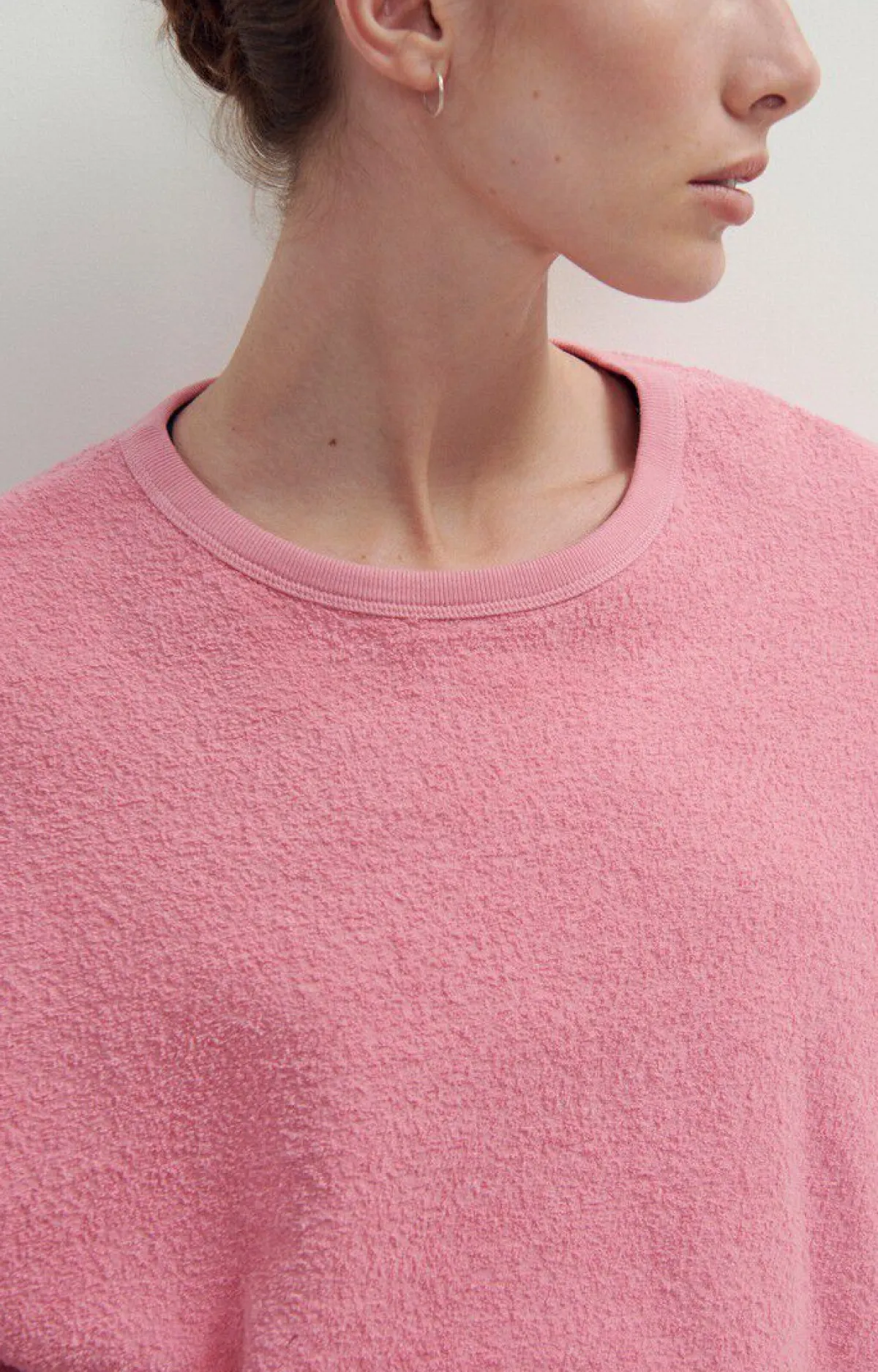 Damen American Vintage |Damensweatshirt Bobypark Zartlichkeit Meliert