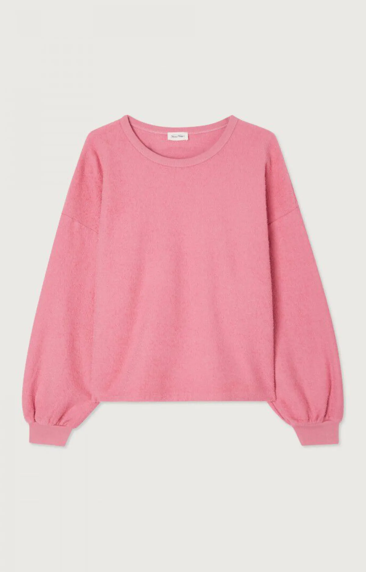 Damen American Vintage |Damensweatshirt Bobypark Zartlichkeit Meliert