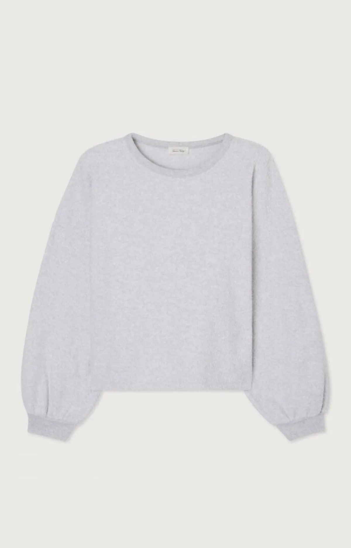 Damen American Vintage |Damensweatshirt Bobypark Arktis Meliert