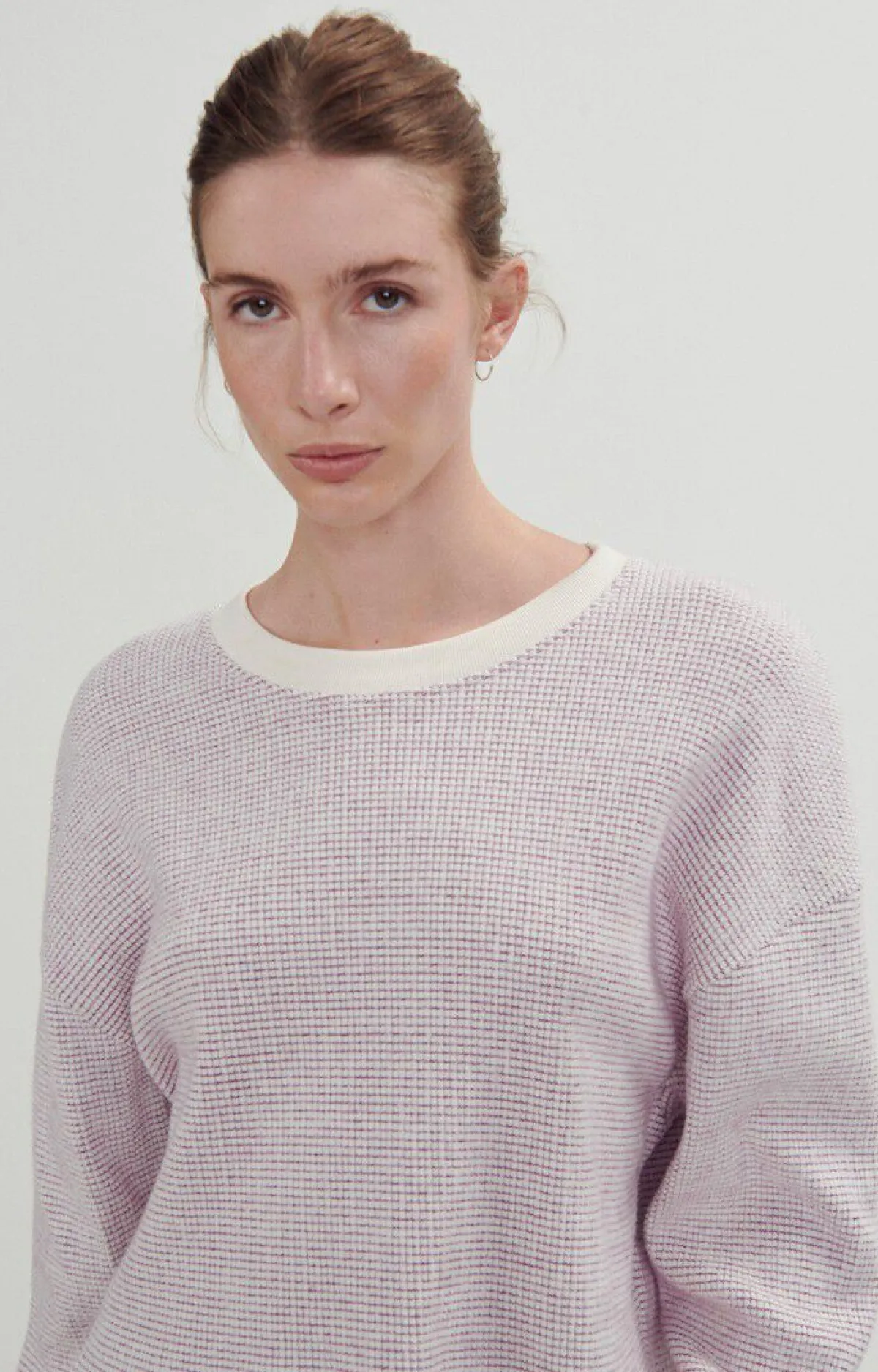 Damen American Vintage |Damensweatshirt Gykotown Ultraviolette Fliesen