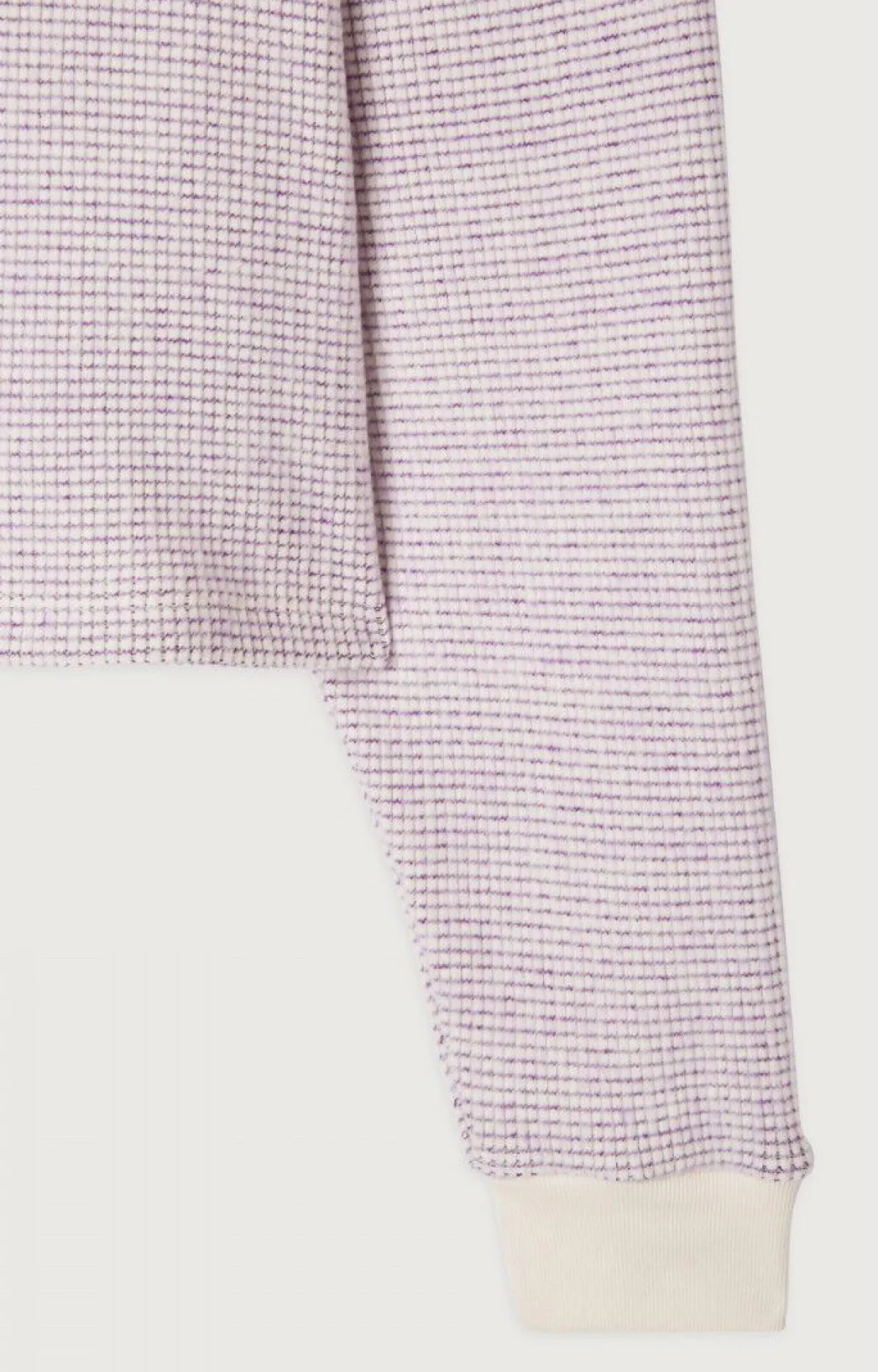 Damen American Vintage |Damensweatshirt Gykotown Ultraviolette Fliesen