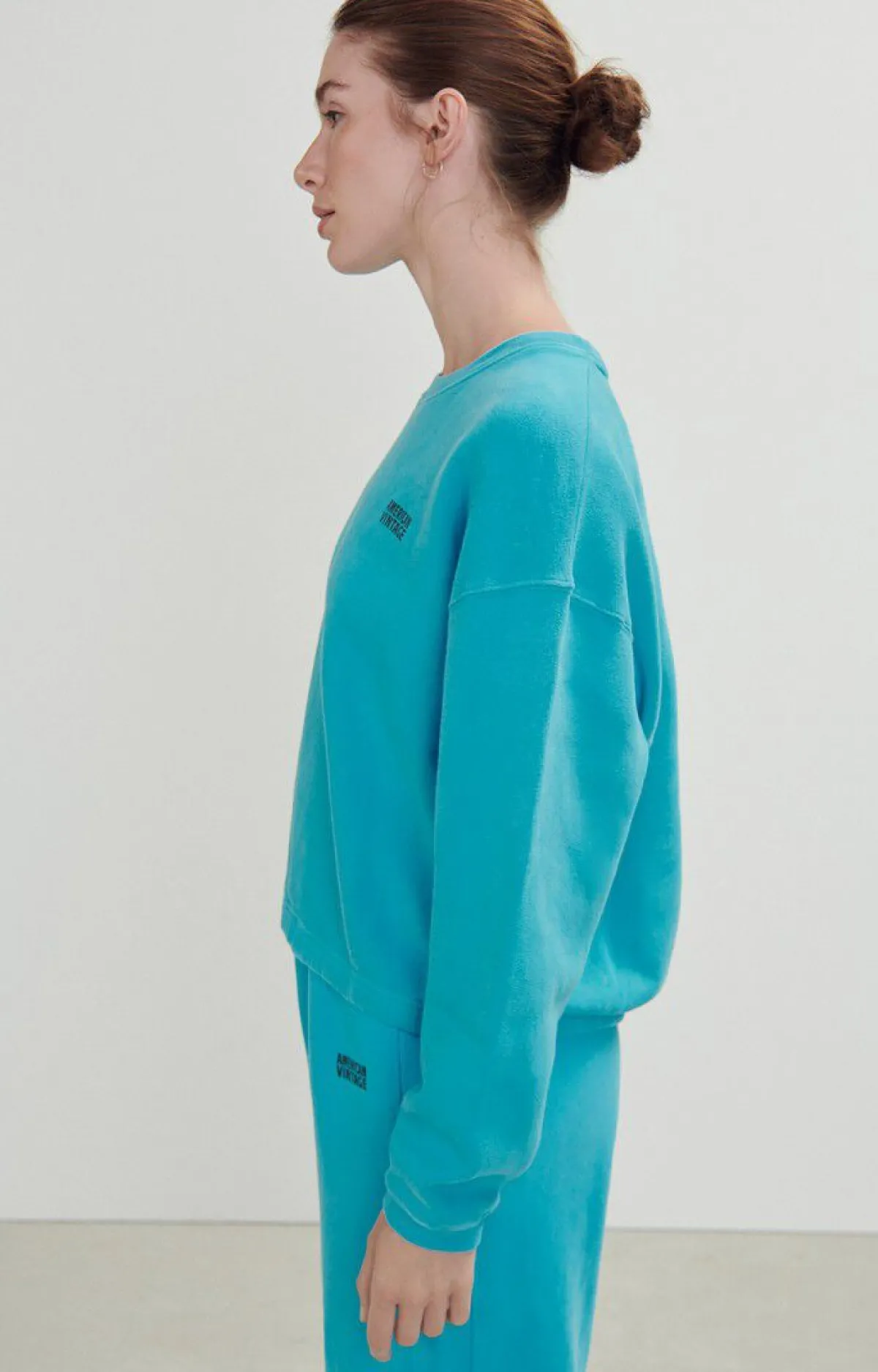 Damen American Vintage |Damensweatshirt Izubird Oase Vintage