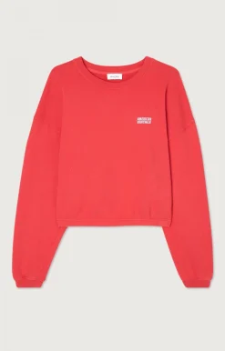 Damen American Vintage |Damensweatshirt Izubird Salsa Vintage