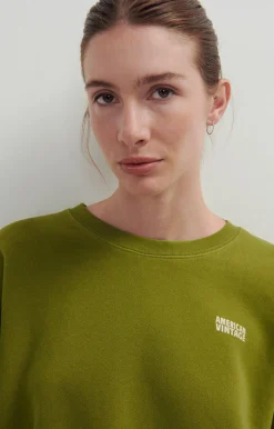 Damen American Vintage |Damensweatshirt Izubird Sumpf Vintage