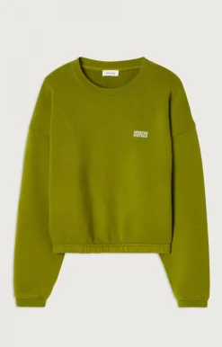 Damen American Vintage |Damensweatshirt Izubird Sumpf Vintage
