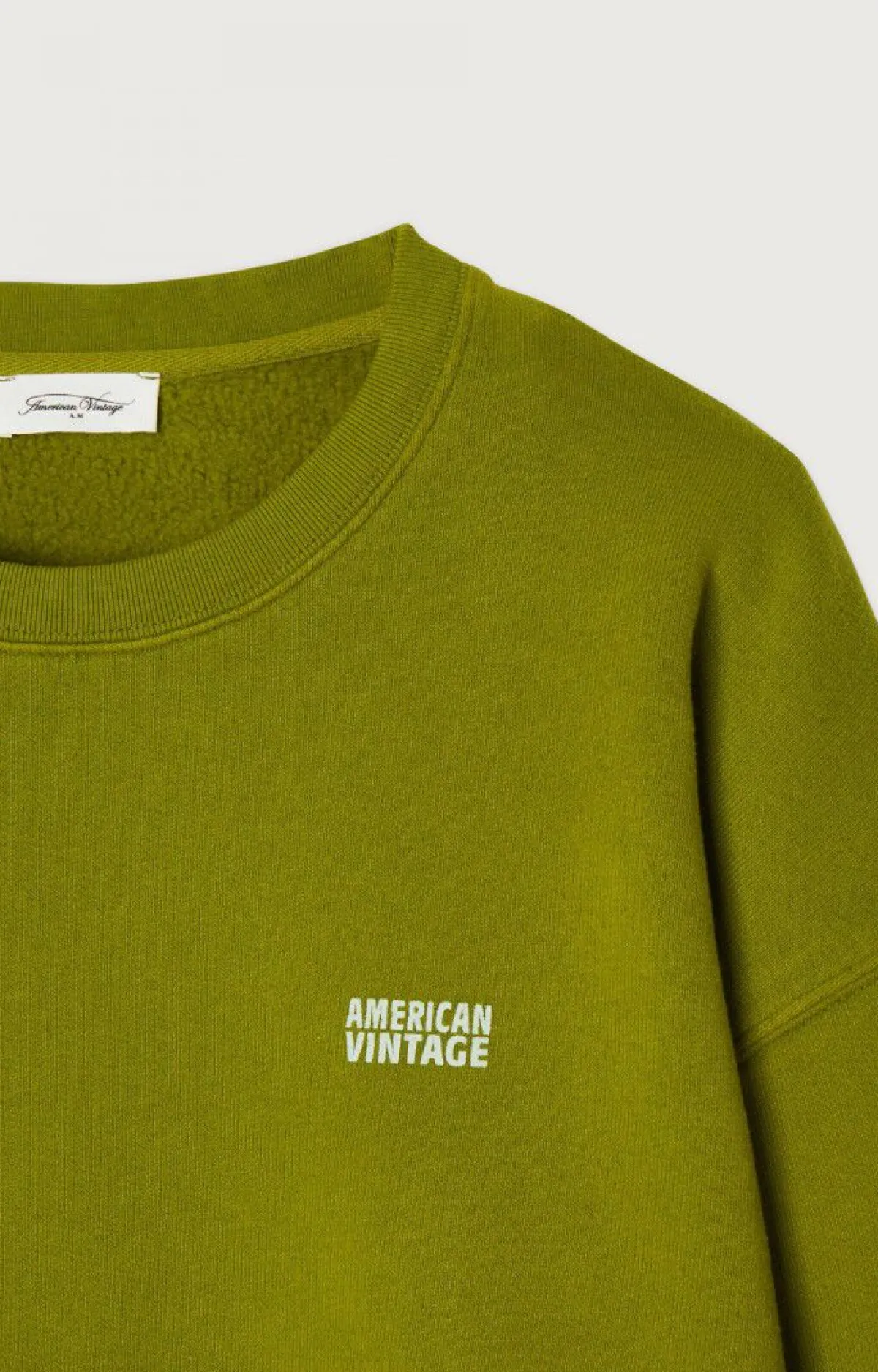 Damen American Vintage |Damensweatshirt Izubird Sumpf Vintage